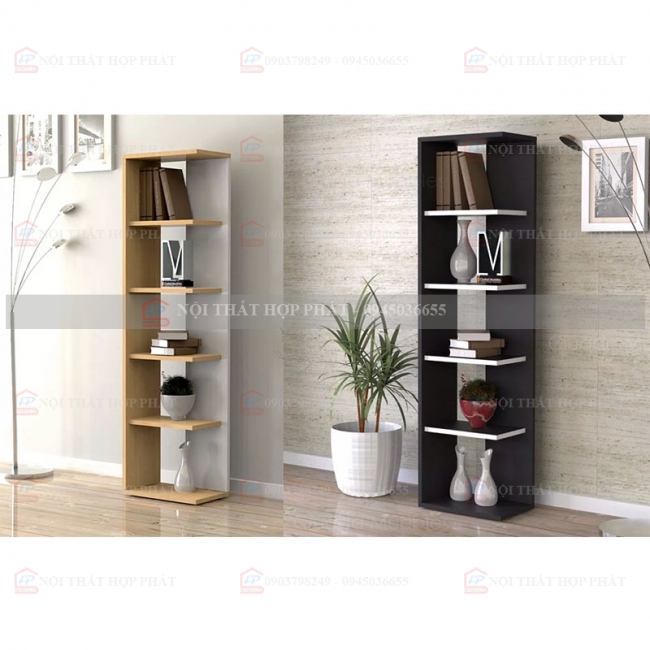 Tủ Sách - Kệ Sách - Kệ Trang Trí Gỗ KTTG031